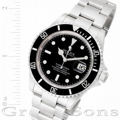 Rolex 16610 Submariner Automatic Male Stainless Steel Replica Watches