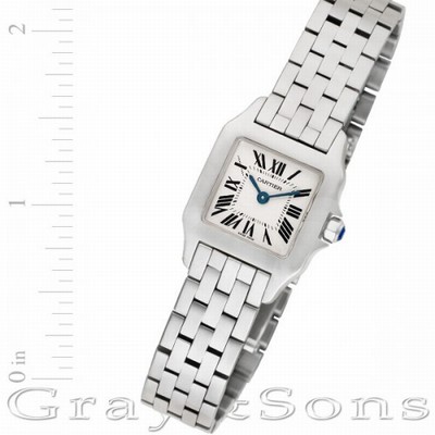 Cartier W25064Z5 Santos Demoiselle Quartz Female Stainless Steel Replica Watches