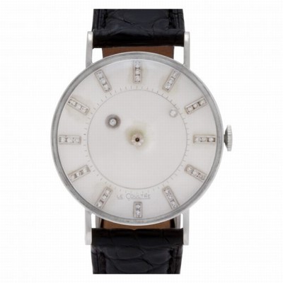 Vacheron Constantin 727-722-103D LeCoultre Mystery Manual Male 14k White Gold Replica Watches