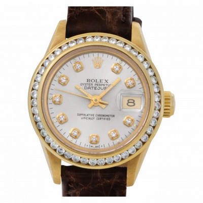 Rolex 69278 Datejust Automatic Female 18k yellow gold Replica Watches
