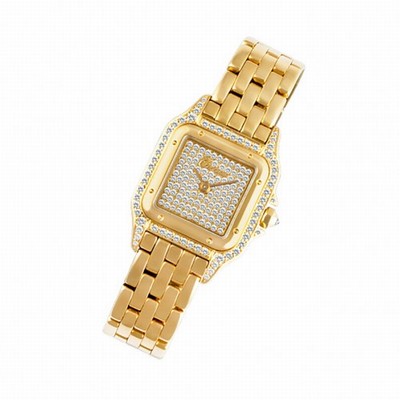 Cartier Cartier 2510 Panthere Quartz Female 18k yellow gold Replica Watches