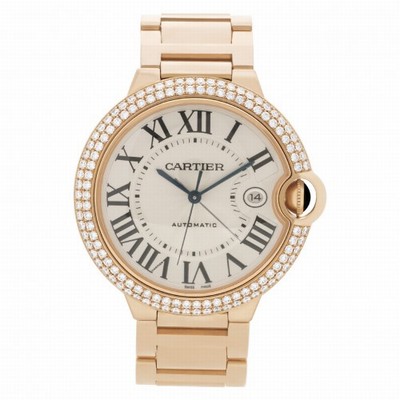 Cartier WE9008Z3 Ballon Bleu Automatic Male 18k rose gold Replica Watches