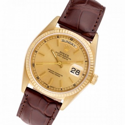 Rolex 18038 Day-Date Automatic Male 18k yellow gold Replica Watches