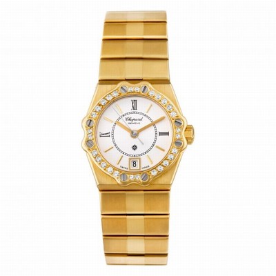 Chopard 5156 St. Moritz Quartz Female 18k yellow gold Replica Watches