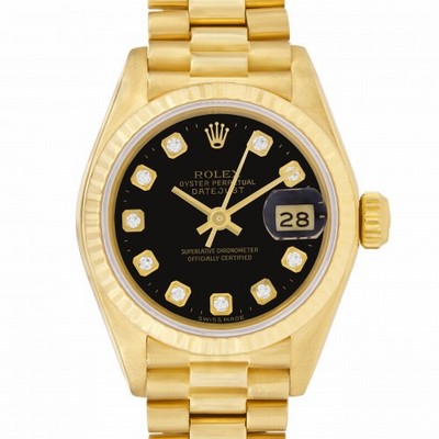 Rolex 69178 Datejust Automatic Female 18k yellow gold Replica Watches