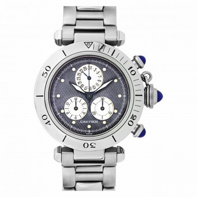 Cartier 1352 1 Pasha Quartz Unisex Stainless Steel Replica Watches