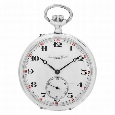 IWC 761566 pocket watch Manual Male Silver Replica Watches