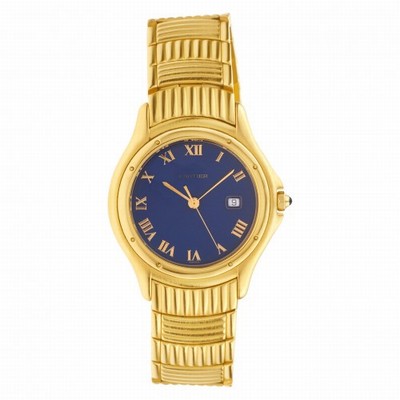 Cartier 1170 Cougar Quartz Unisex 18k yellow gold Replica Watches