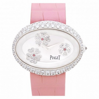 Piaget G0A32107 Limelight Quartz Female 18k White Gold Replica Watches