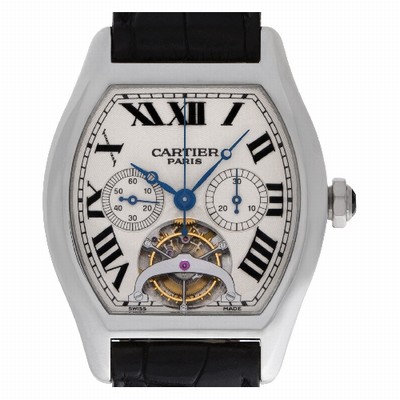 Cartier W1545751 Tortue Manual Male Platinum Replica Watches