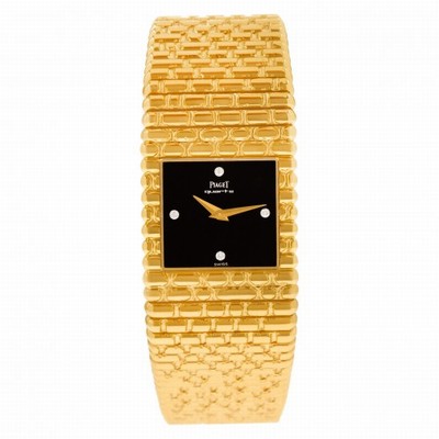 Piaget 7131C22 Emperador Quartz Unisex 18k yellow gold Replica Watches