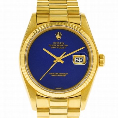 Rolex 16018 Datejust Automatic Male 18k yellow gold Replica Watches