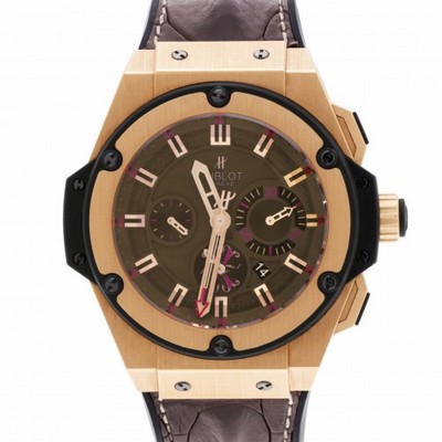Hublot 703.OX.3113.HR.OPX2 King Power Arturo Fuente Automatic Male 18k rose gold Replica Watches