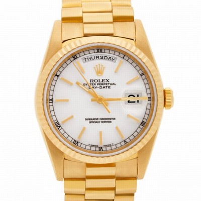 Rolex 18238 Day-Date Automatic Male 18k yellow gold Replica Watches