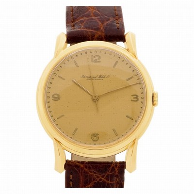 IWC IWC 3507 Classic Manual Male 18k yellow gold Replica Watches