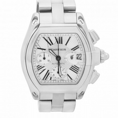Cartier W62019X6 Roadster Automatic Male Stainless Steel Replica Watches