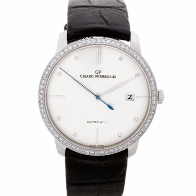 Girard Perregaux 49525D53A1A-BK6A 1966 Automatic Male 18k White Gold Replica Watches