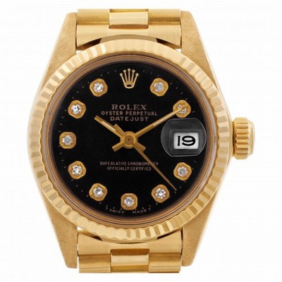 Rolex 6917 Datejust Automatic Female 18k yellow gold Replica Watches