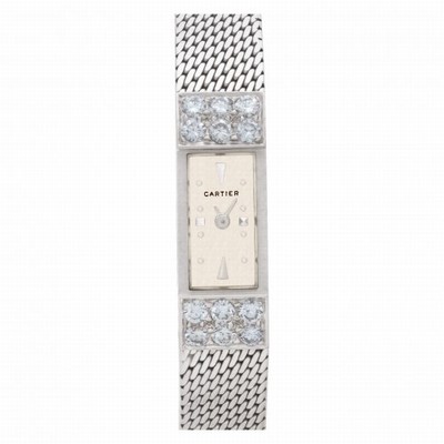 Cartier 8064269 Manual Female 18k White Gold Replica Watches