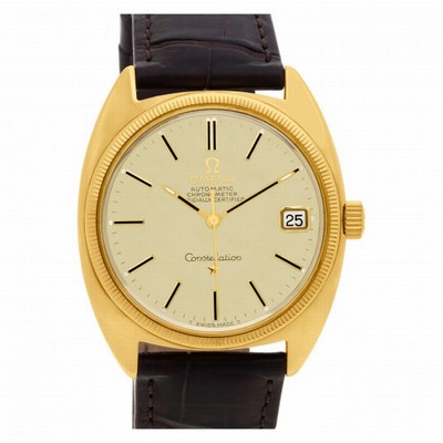 Omega 168029 Constellation Automatic Male 14k yellow gold Replica Watches