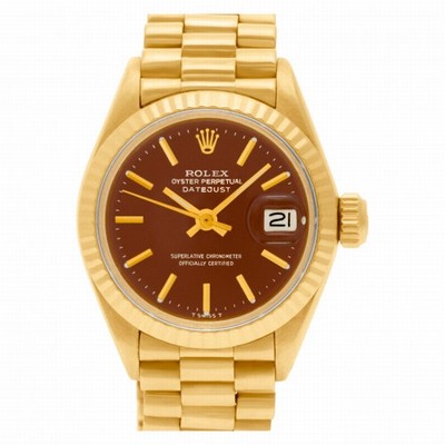 Rolex 6917 Datejust Automatic Female 18k yellow gold Replica Watches