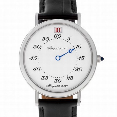 Breguet 3420 Jump Hour Automatic Male Platinum Replica Watches