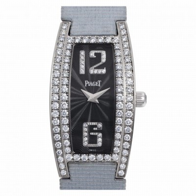 Piaget GOA27063 Limelight Quartz Female 18k White Gold Replica Watches