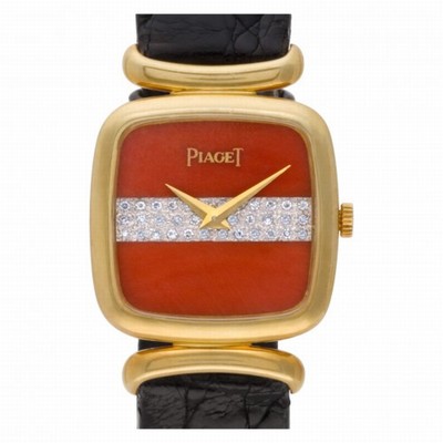 Piaget 9902d Classic Manual Female 18k yellow gold Replica Watches