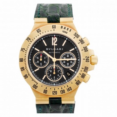 Bvlgari CH40GTA Diagono Automatic Male 18k yellow gold Replica Watches