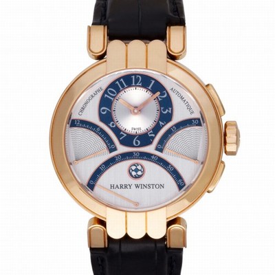 Harry Winston PREACT39RR002 Premiere Automatic Male 18k rose gold Replica Watches