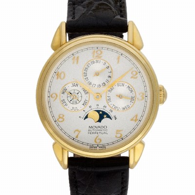 Movado 40.B3.881 Perpetual Calendar Automatic Male 18k yellow gold Replica Watches