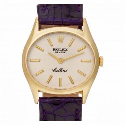 Rolex 3802 Cellini Manual Female 18k yellow gold Replica Watches