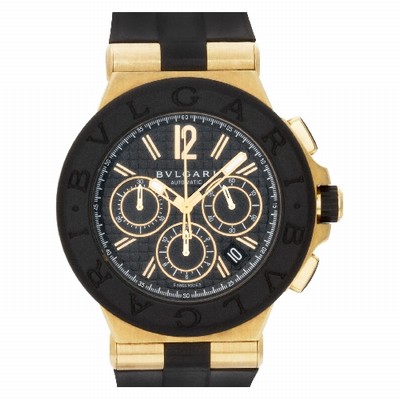 Bvlgari DG42BGVDCH Diagono Automatic Male 18k yellow gold Replica Watches