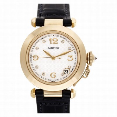 Cartier 1035 Pasha Automatic Female 18k yellow gold Replica Watches