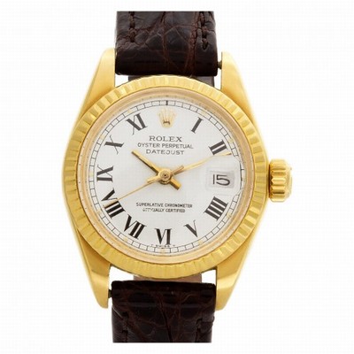 Rolex 6917 Datejust Automatic Female 18k yellow gold Replica Watches
