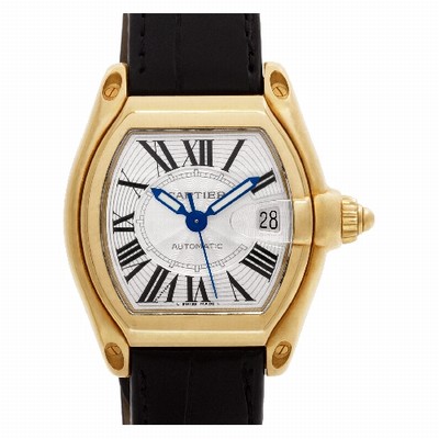 Cartier W62005V2 Roadster Automatic Male 18k yellow gold Replica Watches