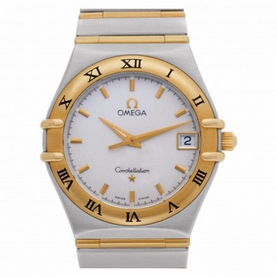 Omega 1212.30.00 Constellation Quartz Male 18k Yellow Gold Replica Watches