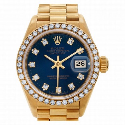 Rolex 69138 Datejust Automatic Female 18k yellow gold Replica Watches