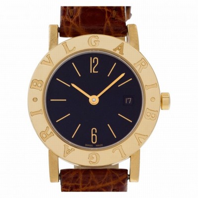 Bvlgari BB26 GL Classic Quartz Female 18k yellow gold Replica Watches