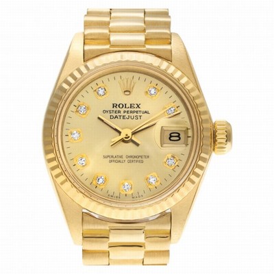 Rolex 6917 Datejust Automatic Female 18k yellow gold Replica Watches