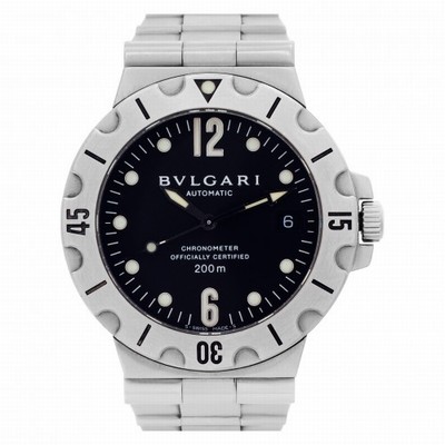 Bvlgari SD38 S Diagono Automatic Unisex Stainless Steel Replica Watches