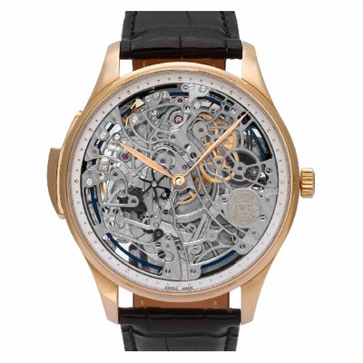IWC IW524101 Portuguese Manual Male 18k rose gold Replica Watches