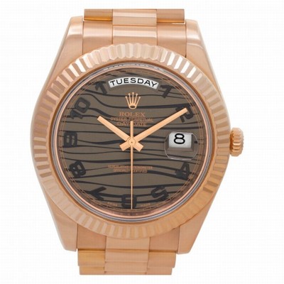 Rolex 218235 Day-Date II Automatic Male 18k rose gold Replica Watches