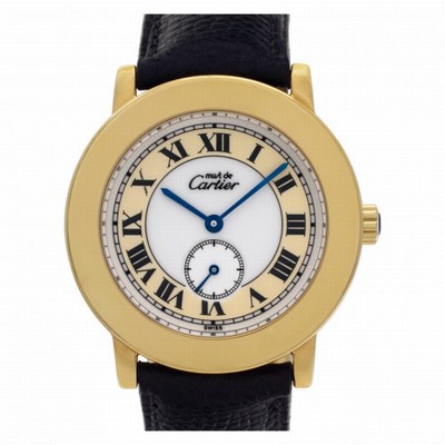 Cartier 1810 Vermeil Quartz Female plaque Replica Watches