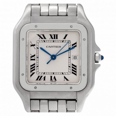Cartier 1300 Panthere Quartz Male Stainless Steel Replica Watches
