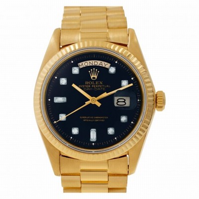 Rolex 1803 Day-Date Automatic Male 18k yellow gold Replica Watches