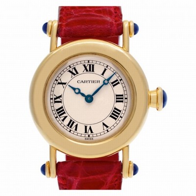 Cartier Cartier 93 Diablo Quartz Female 18k yellow gold Replica Watches