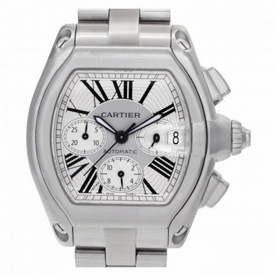Cartier W62019X6 Roadster Automatic Male Stainless Steel Replica Watches
