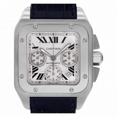 Cartier W20090x8 Santos 100 Automatic Male Stainless Steel Replica Watches