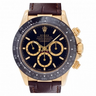 Rolex 16518 Daytona Automatic Male 18k Yellow Gold Replica Watches